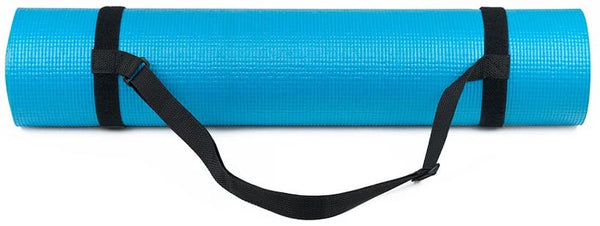Yoga Mat Velcro Carry Strap, Black